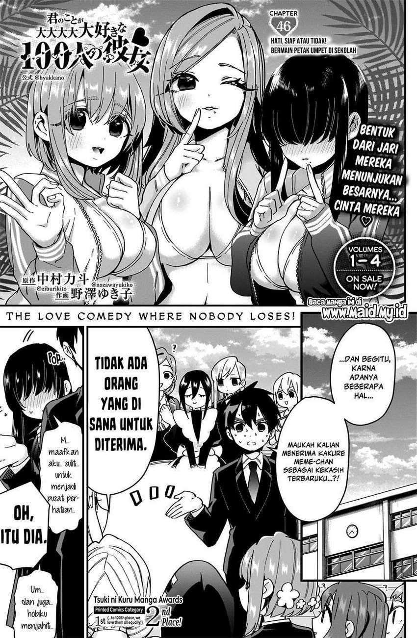 Kimi no Koto ga Dai Dai Dai Dai Daisuki na 100-ri no Kanojo Chapter 46 Gambar 3